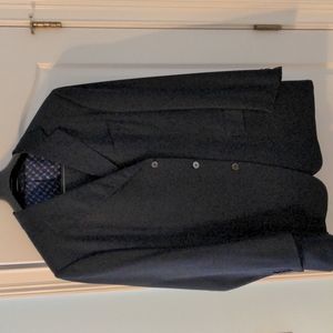 Contemporary silk blend men's suit